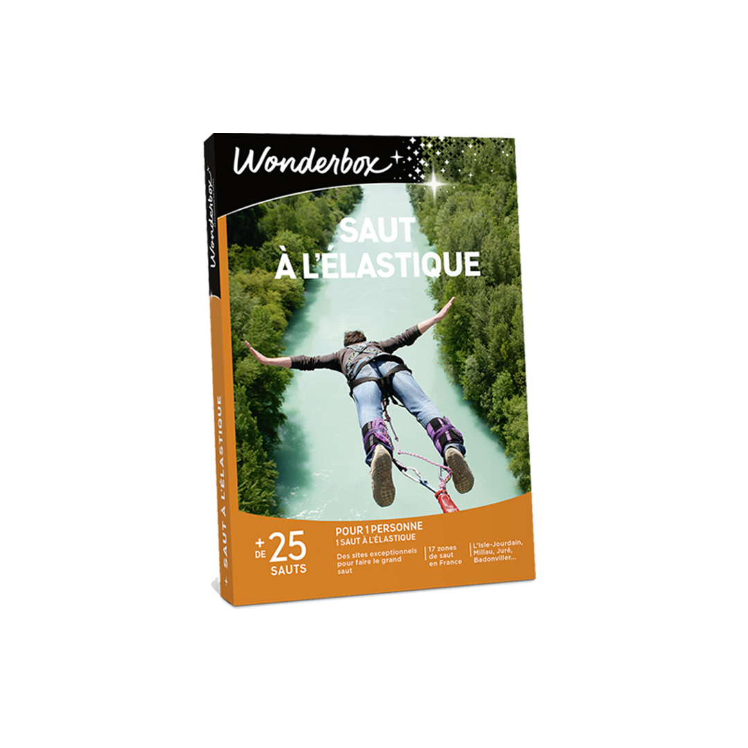 Carte Wonderbox : saut à l'élastique
